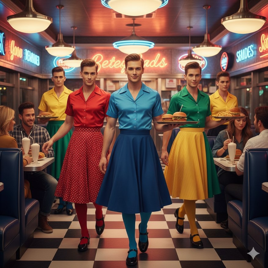 Modern Look Retro Diner